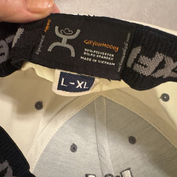 2 Hooey Texas Adjustable Snapback Cap Hat Western Rodeo roping Grey Blue L/XL - Picture 8 of 10